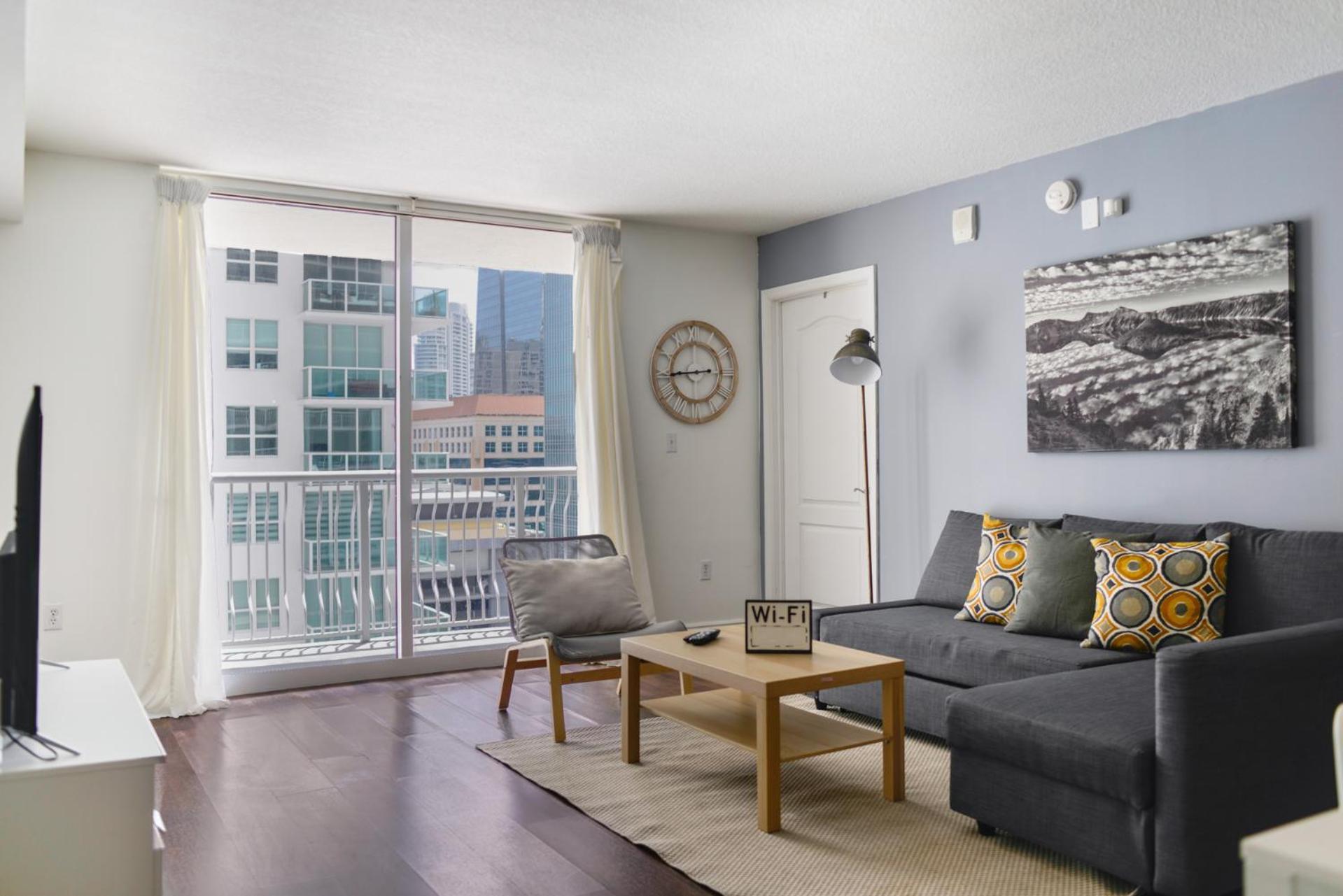 Amazing Brickell With Ocean-pool View Appartement Miami
